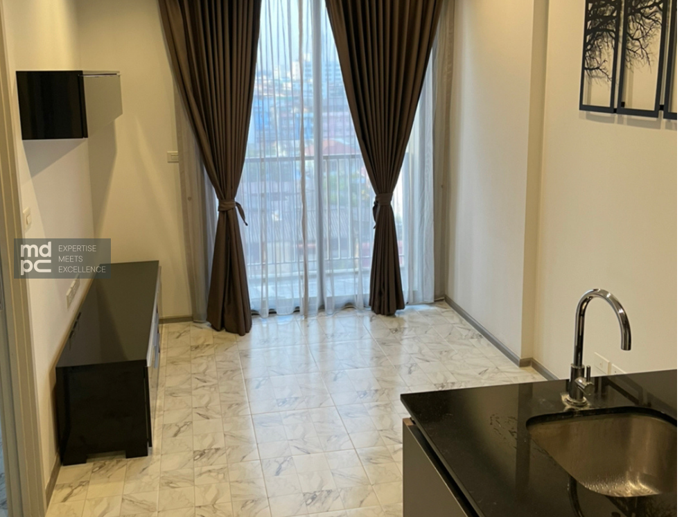 ขาย !!! Nye by Sansiri (นายน์ บาย แสนสิริ)  คอนโด 1 ห้องนอน 1 ห้องน้ำ แบบ Fully Fitted สงบ  สะดวก  มาตรฐานพรีเมี่ยม  ใกล้รถไฟฟ้า (150ม.)